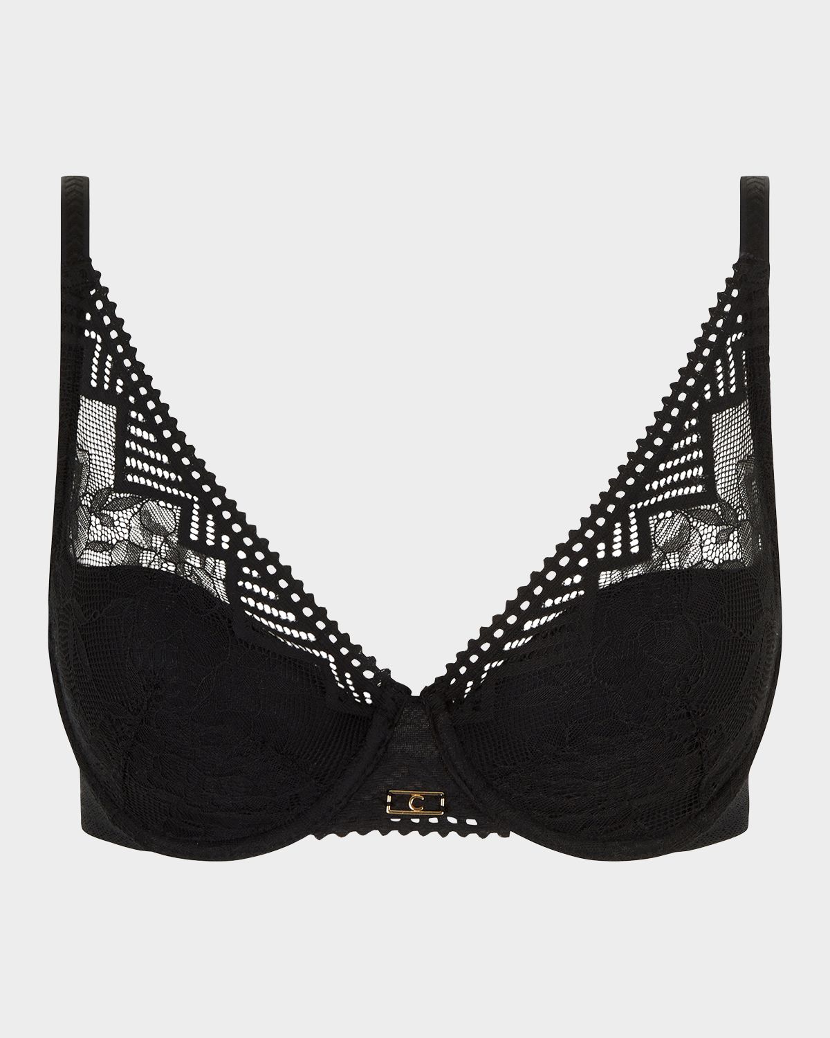 Chantelle Origins Lightweight Lace Plunge Bra