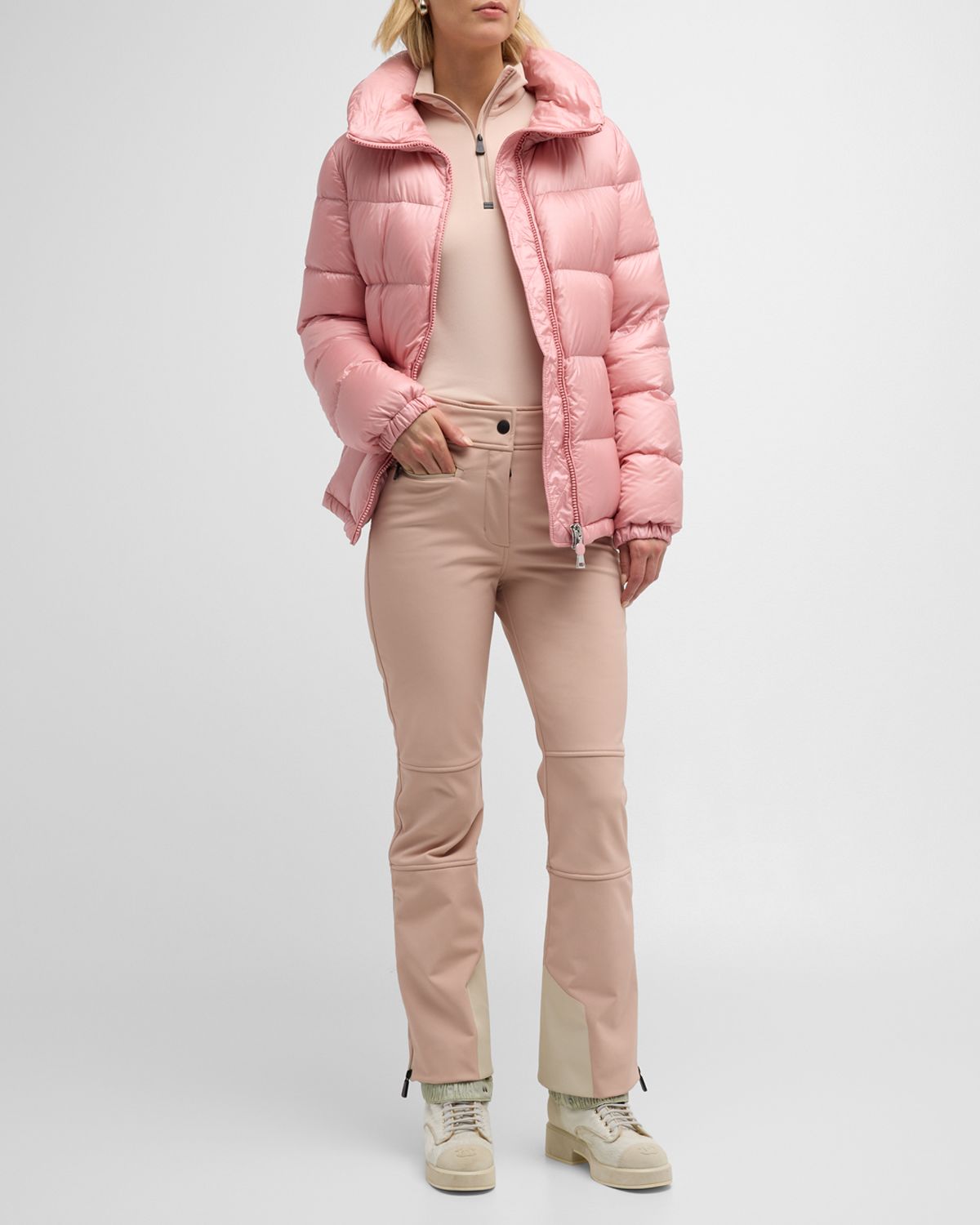 Moncler Grenoble Polartec Quarter-Zip Base Layer