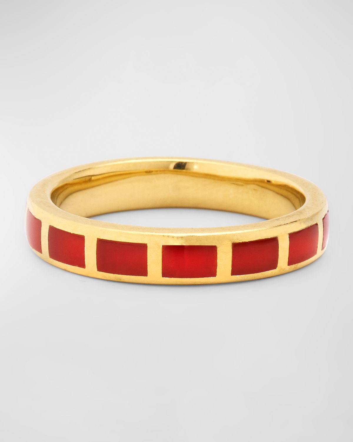 Jan Leslie Dash Rectangle Gemstone Ring