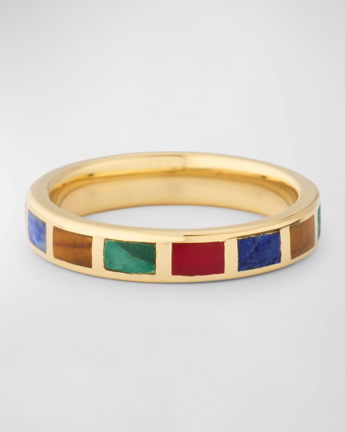 Jan Leslie Dash Rectangle Gemstone Ring