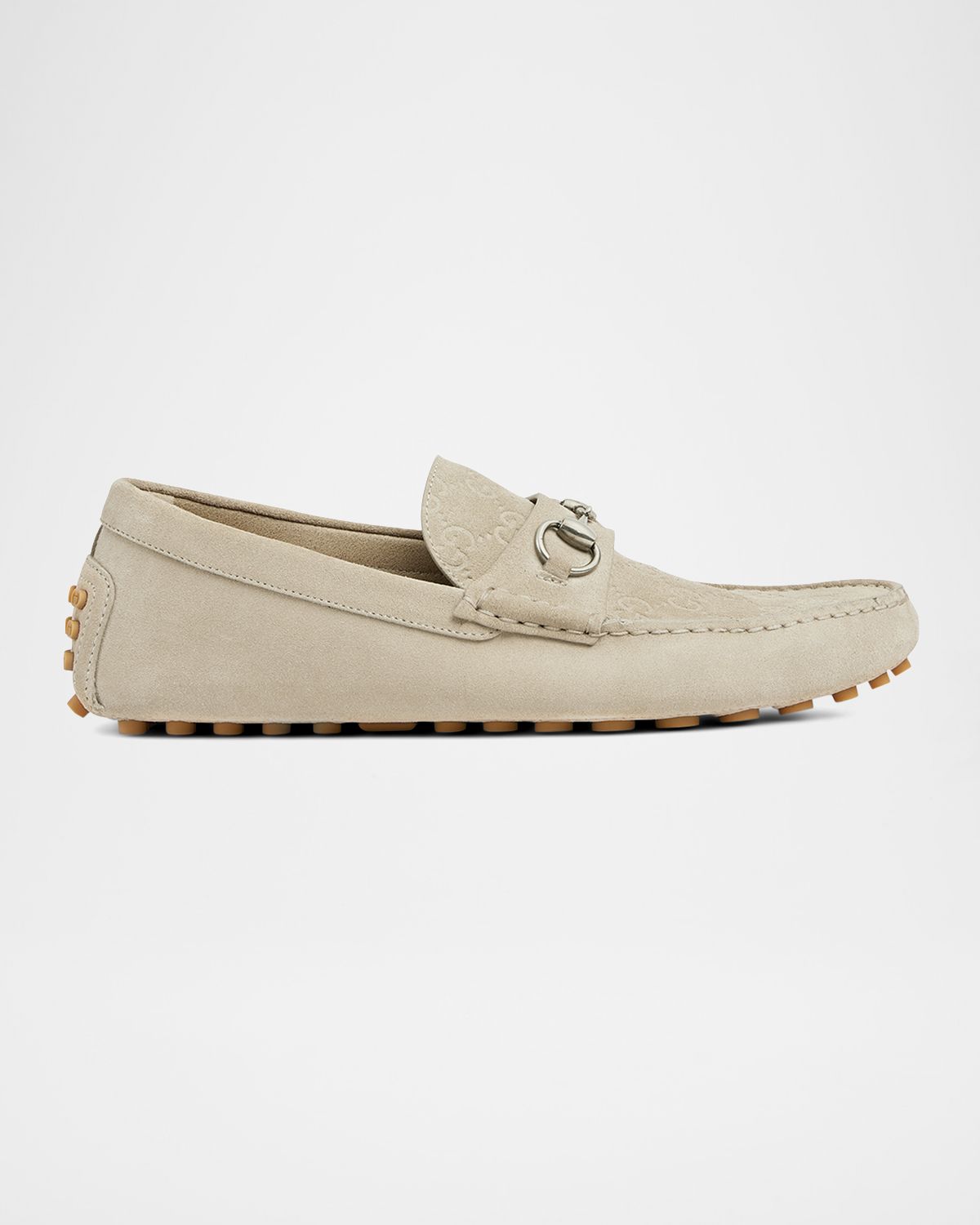 Gucci Men 's Byorn sima Suede Bit Loafers