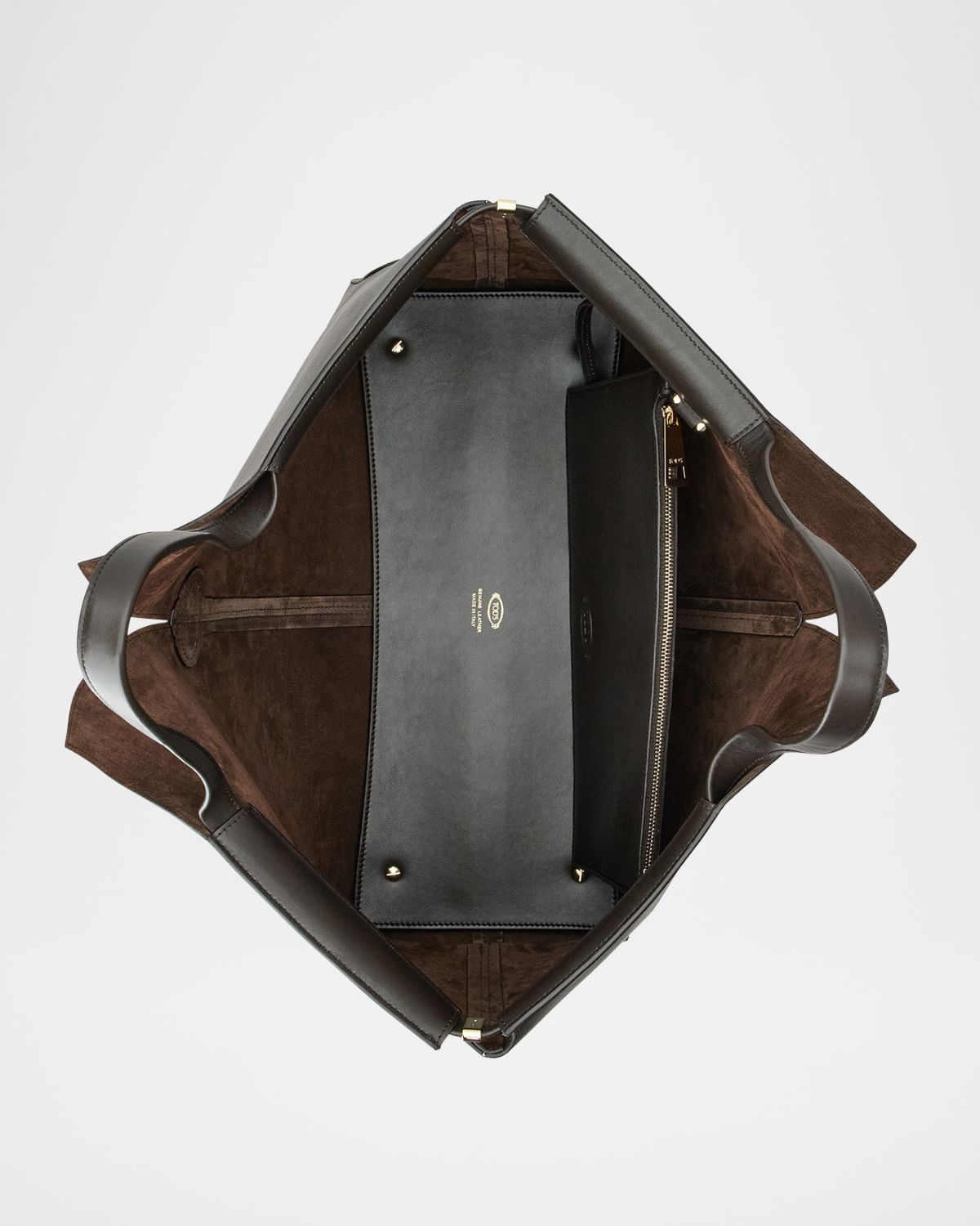 Tod 's Medium Leather Di Folio Tote Bag