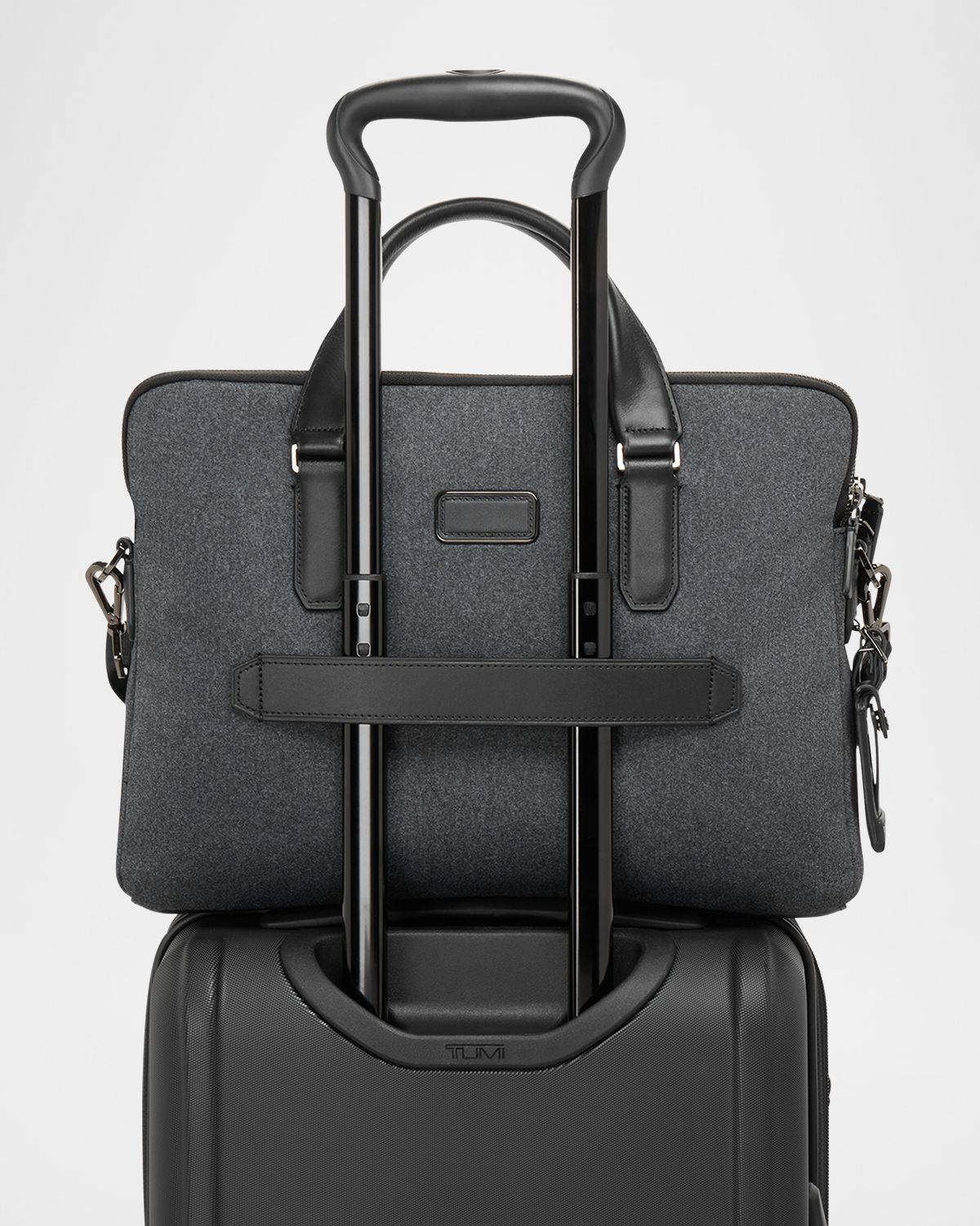 Tumi Sycamore Slim Heathered Briefcase