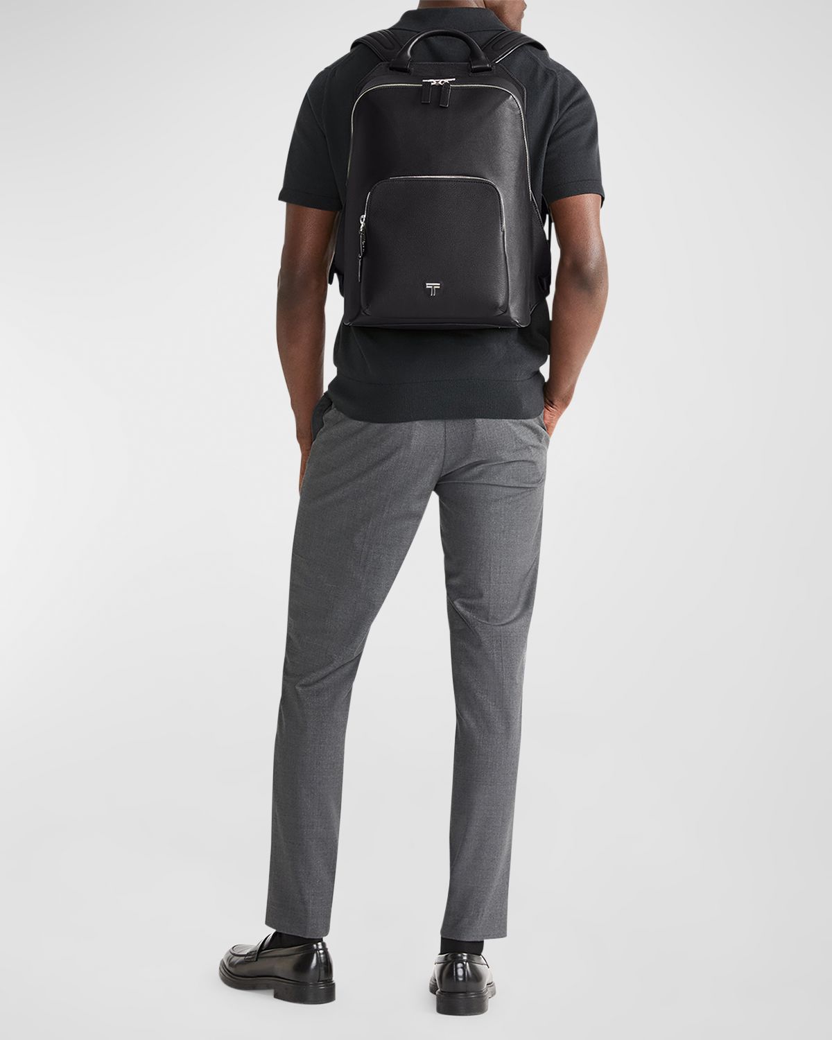 Tumi Davide Calf Leather Backpack | Thumbnail 2 Tumi Davide Calf Leather Backpack | Thumbnail 2