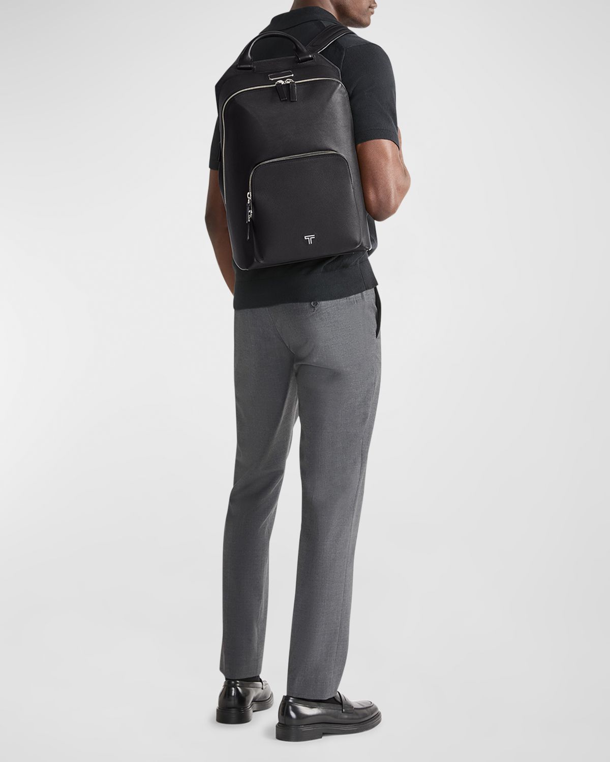 Tumi Davide Calf Leather Backpack | Thumbnail 4 Tumi Davide Calf Leather Backpack | Thumbnail 4