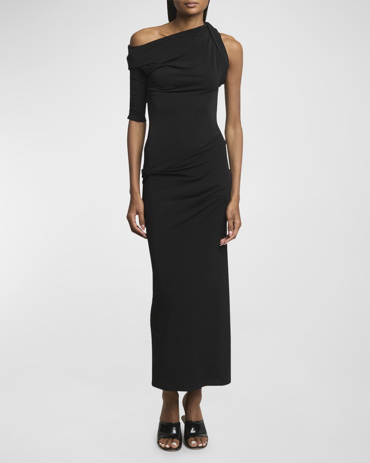 Jacquemus Long Draped Dress
