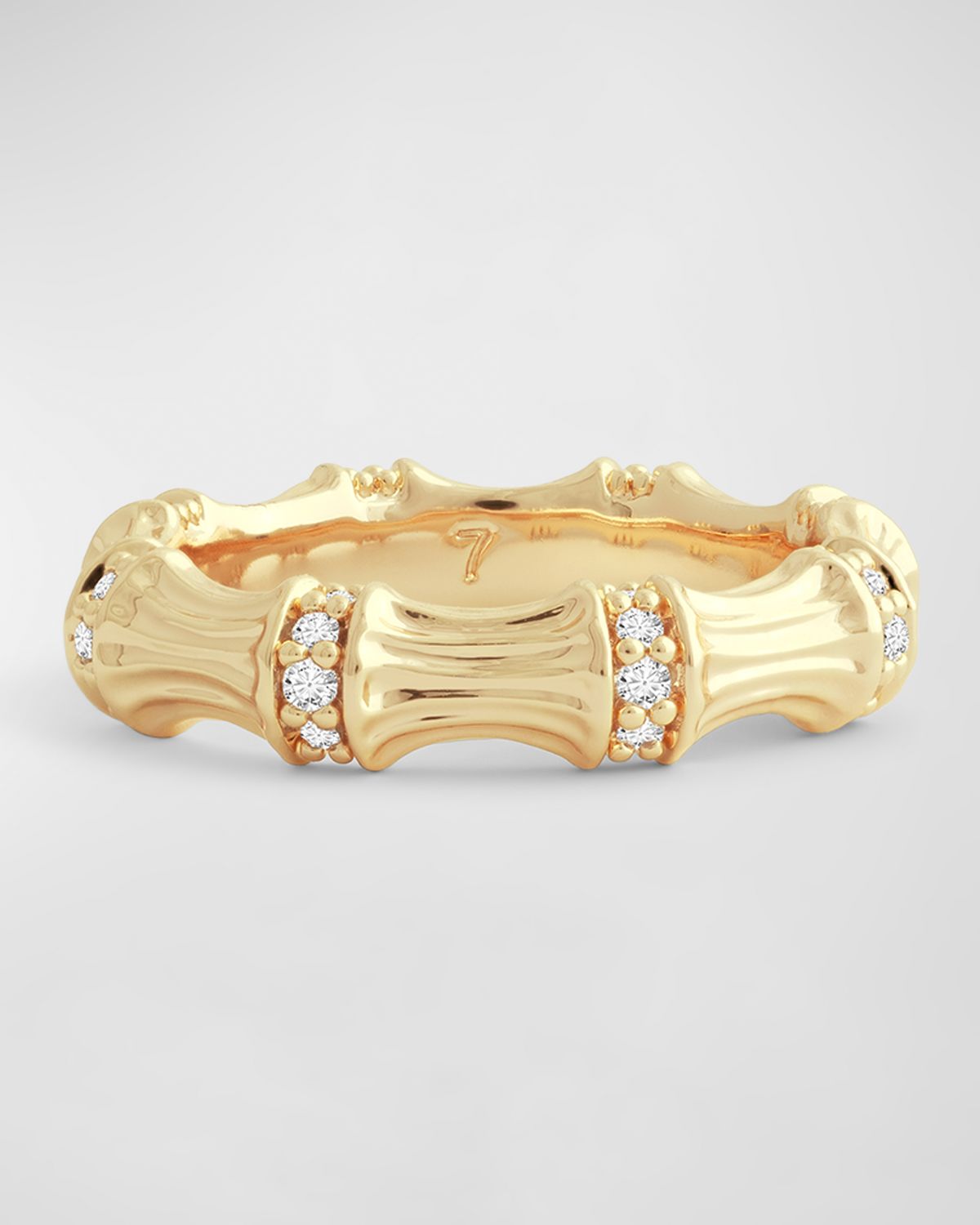 Anabel Aram Jewelry Bamboo Single Ring