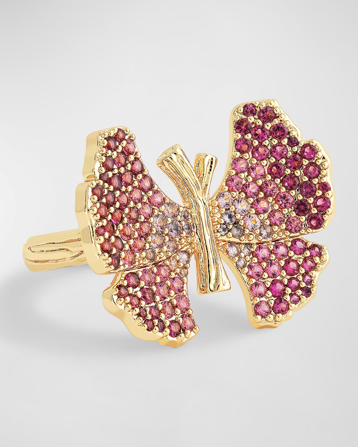 Anabel Aram Jewelry Butterfly Pave Ring