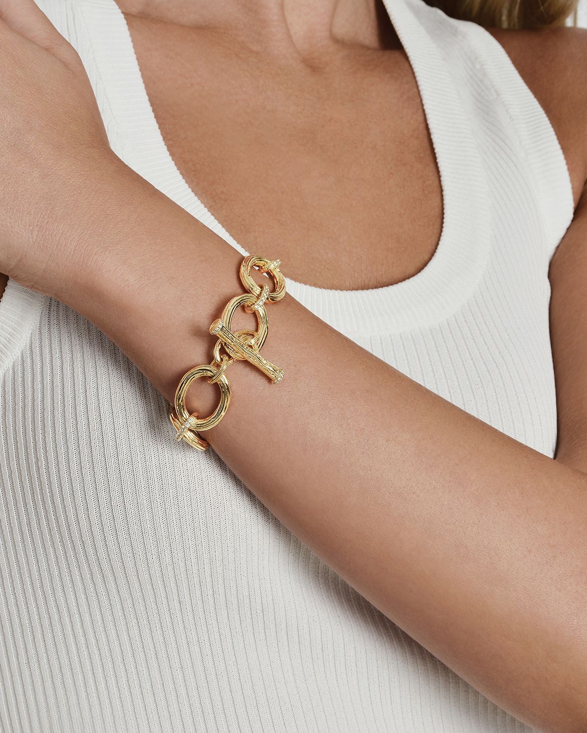 Anabel Aram Jewelry Enchanted Forest Chain Bracelet