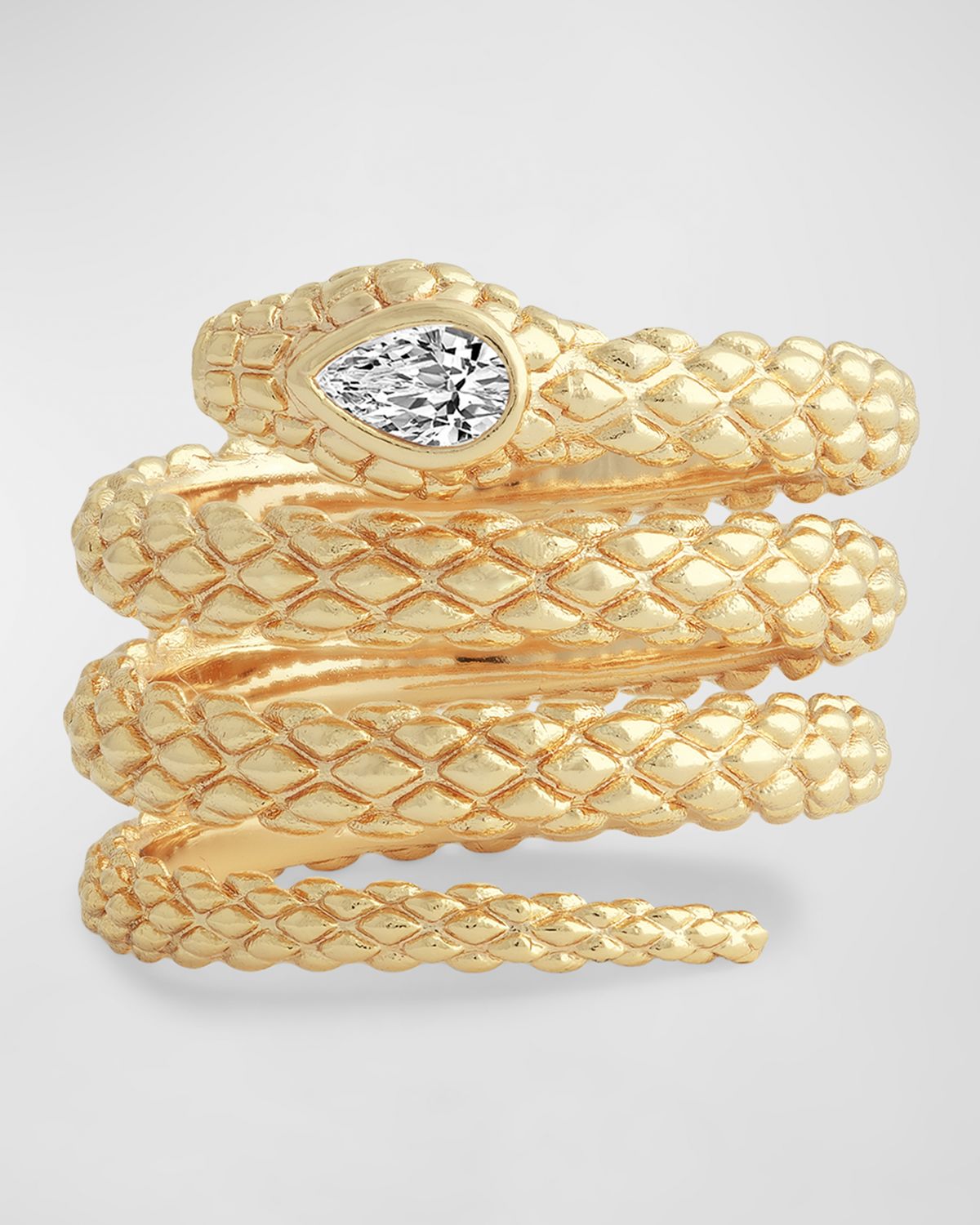 Anabel Aram Jewelry Serpent Wrap Ring