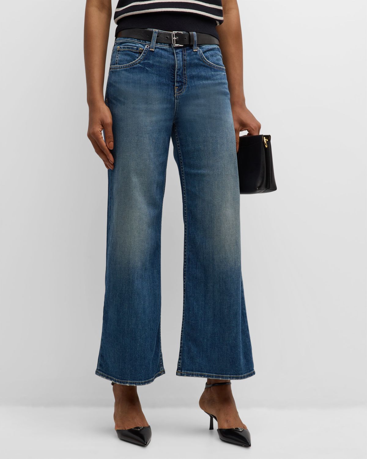 Nili Lotan Marlene Wide-Leg Jeans