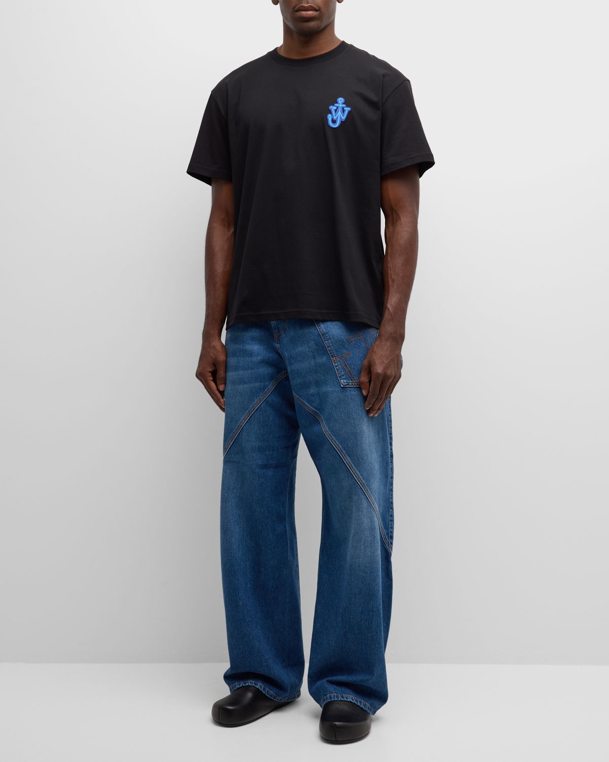 JW Anderson Men 's Twisted Workwear Jeans