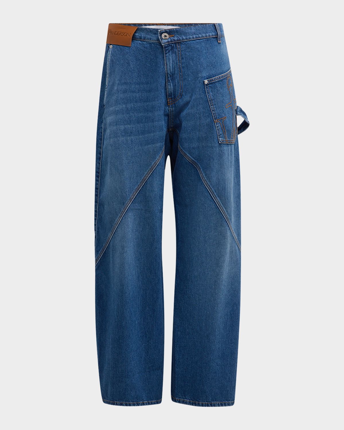 JW Anderson Men 's Twisted Workwear Jeans