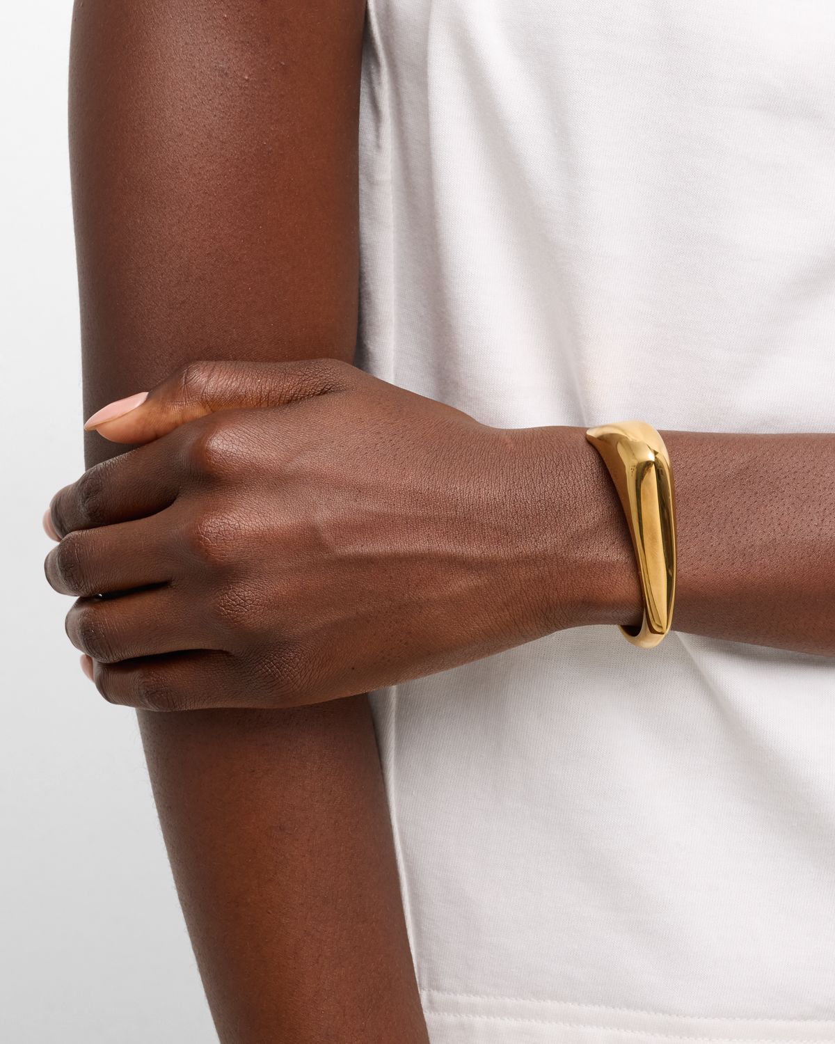 McQueen Gold-Plated Thorn Cuff Bracelet