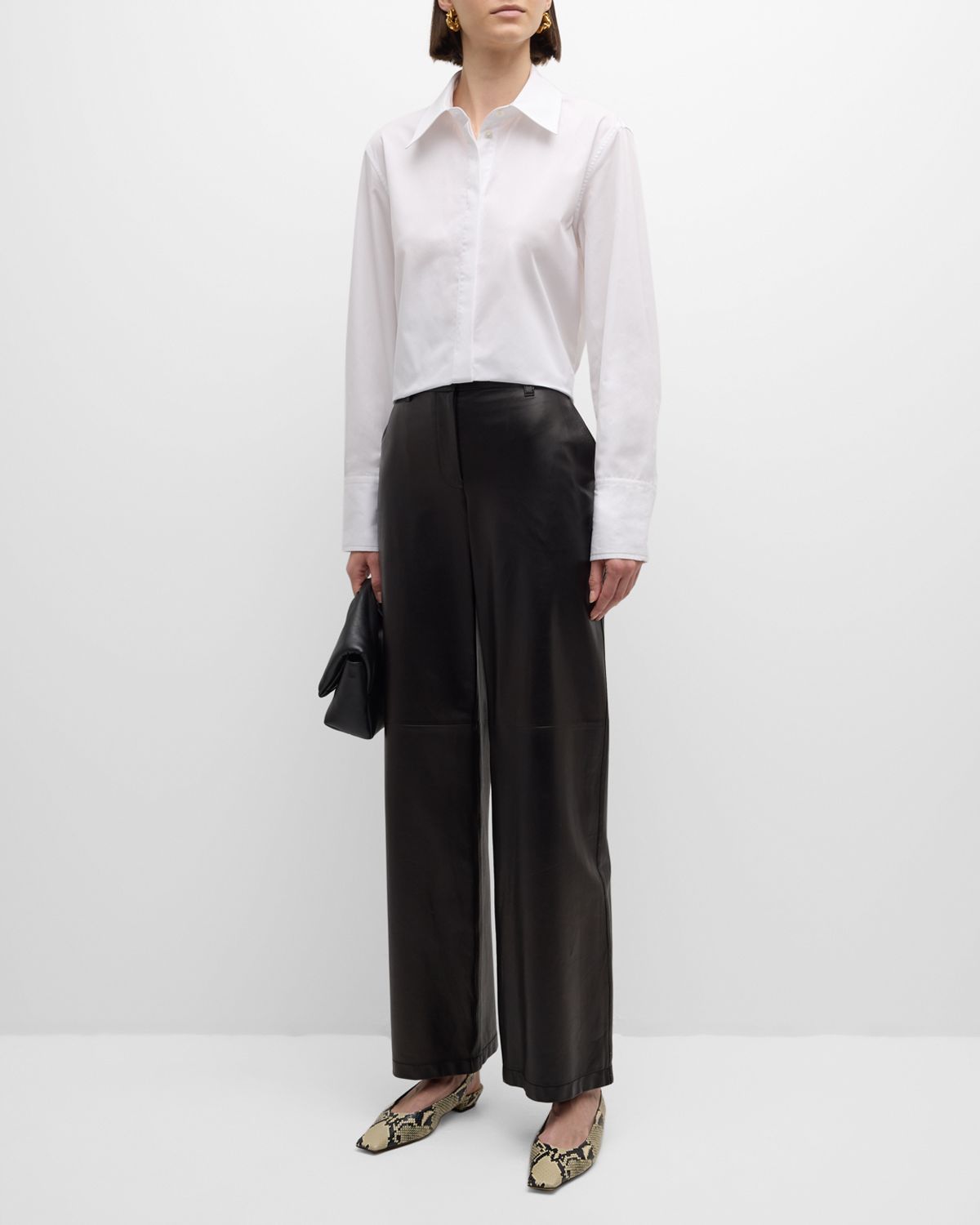 Co Fitted Button-Down tton Shirt