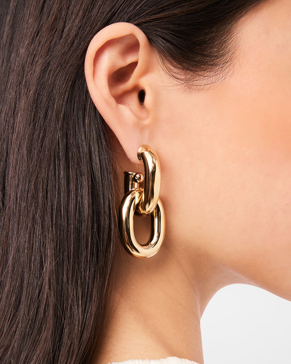 Rabanne XL Double Link Earrings