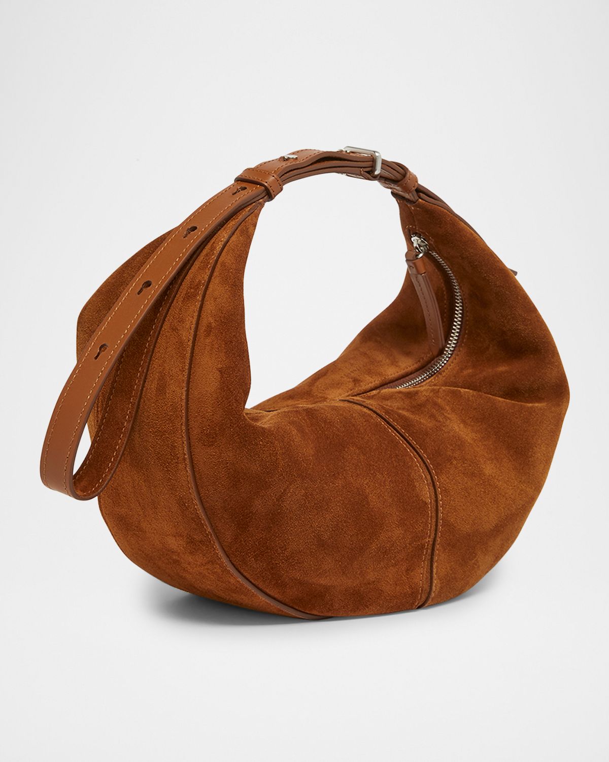 Proenza Schouler Slide Zip Suede Shoulder Bag | Thumbnail 6