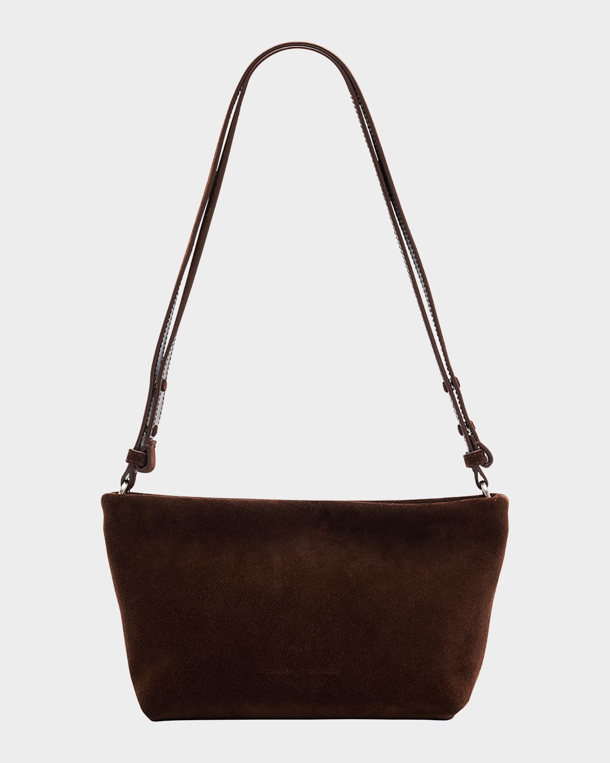 Proenza Schouler Bond Zip Suede Shoulder Bag