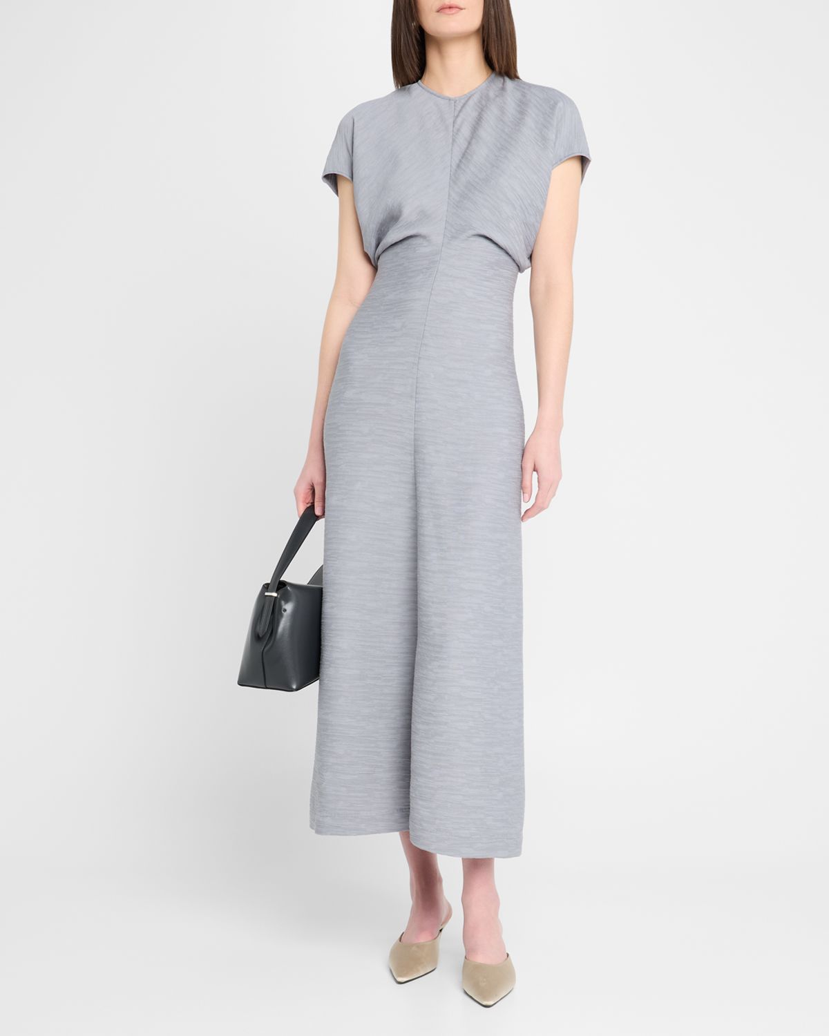 Toteme Crinkle Slouch Waist Dress