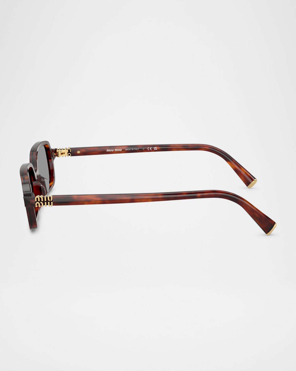 Miu Miu 11Zs Rectangular Sunglasses