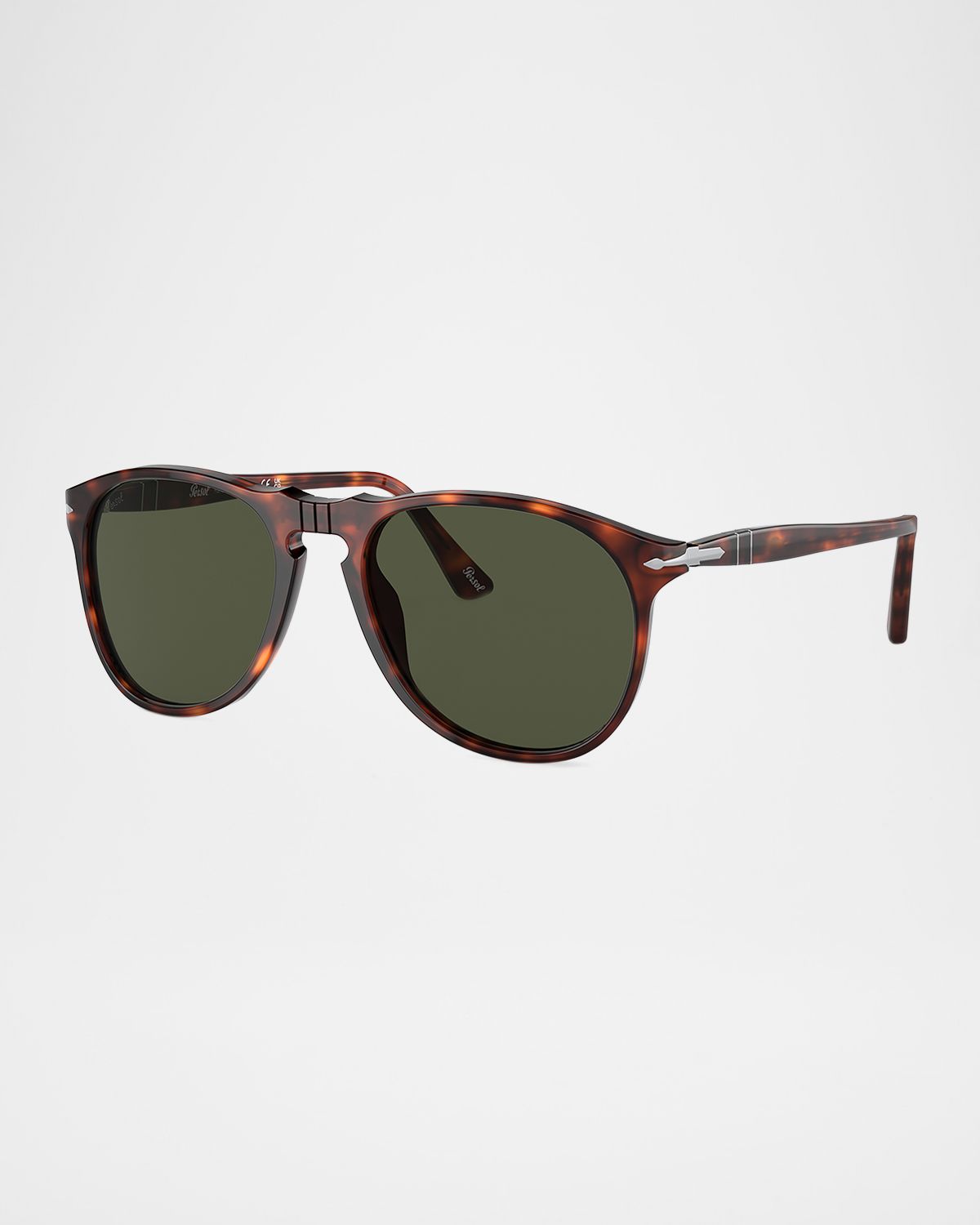 Persol Men 's 0PO9649S Acetate Aviator Sunglasses