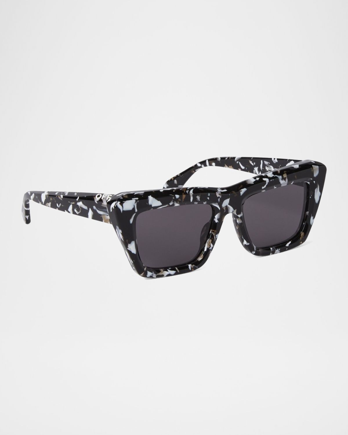 Off-White Men 's Hampton Rectangle Acetate Sunglasses