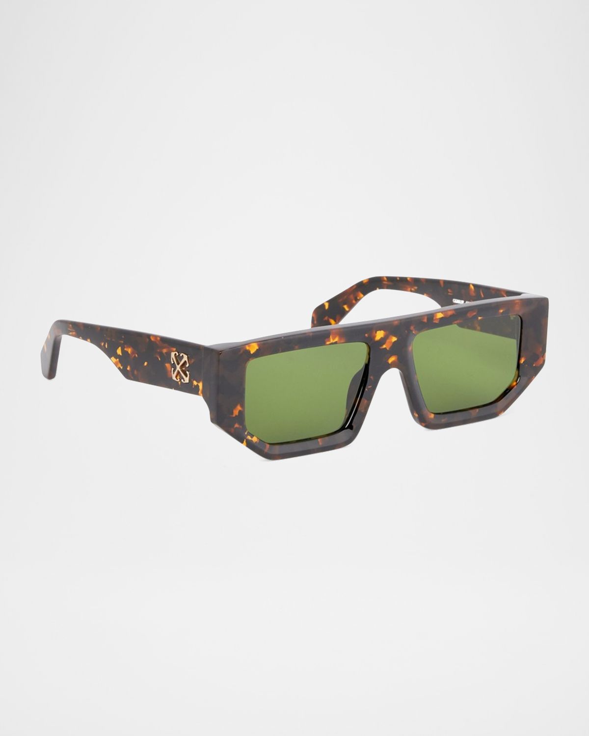 Off-White Men 's Vancouver Acetate Rectangle Sunglasses
