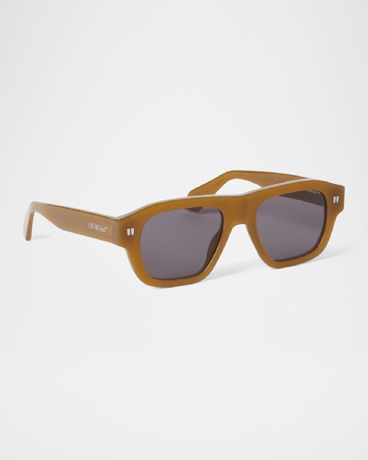 Off-White Men 's Providence Acetate Rectangle Sunglasses