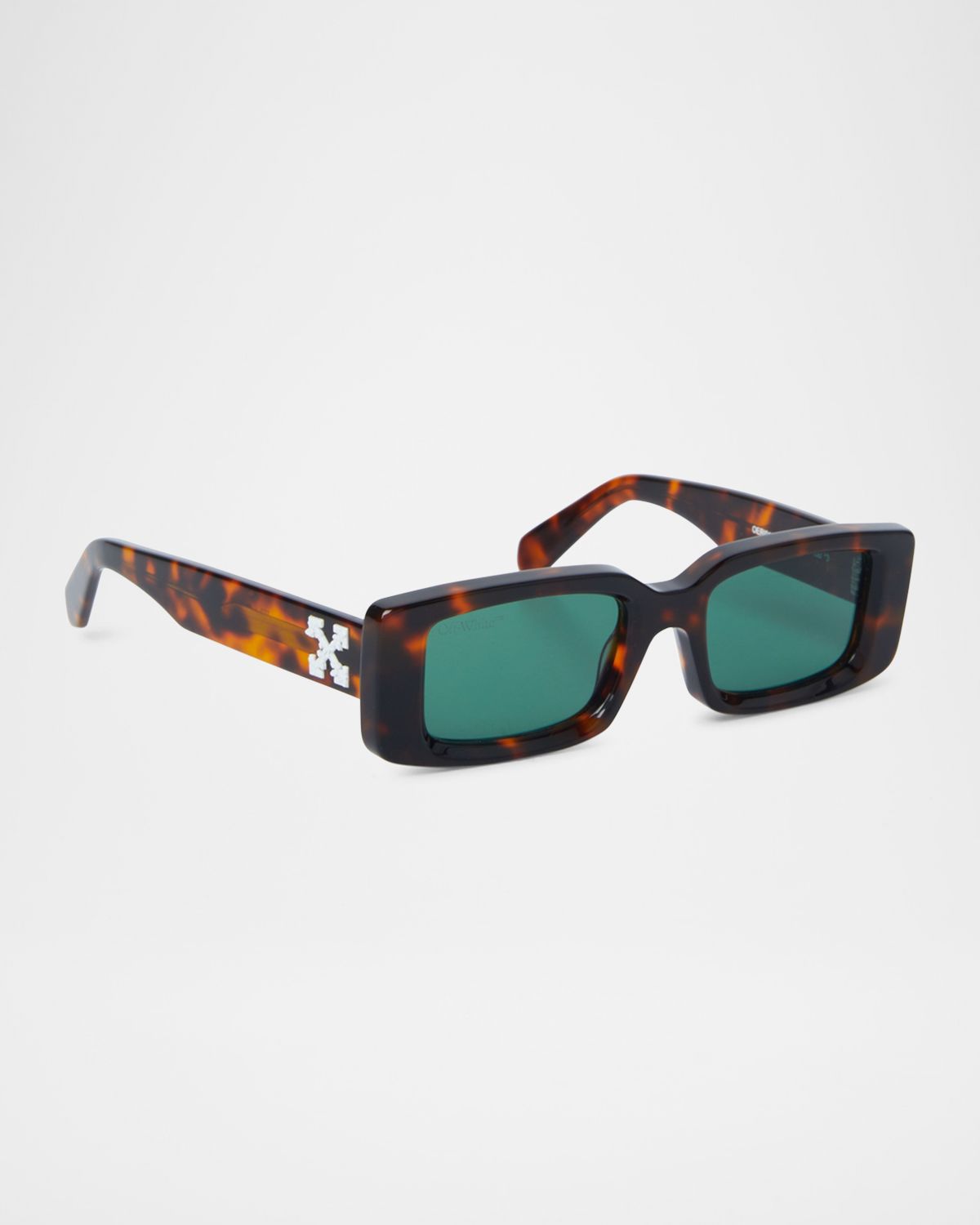 Off-White Men 's Arthur Acetate Rectangle Sunglasses