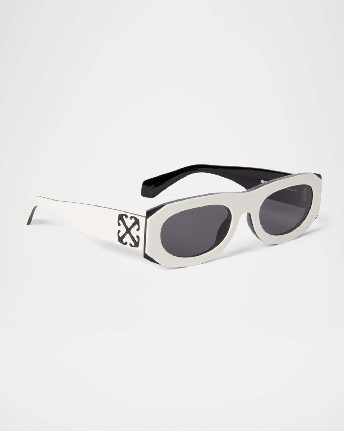Off-White Men 's Orlando Acetate Oval Sunglasses