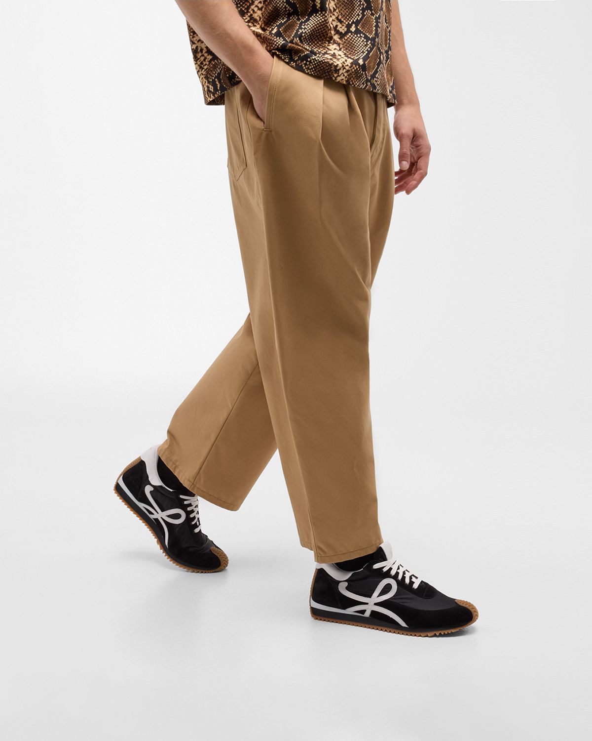 Loewe Men's Flow Retro Runner Sneakers