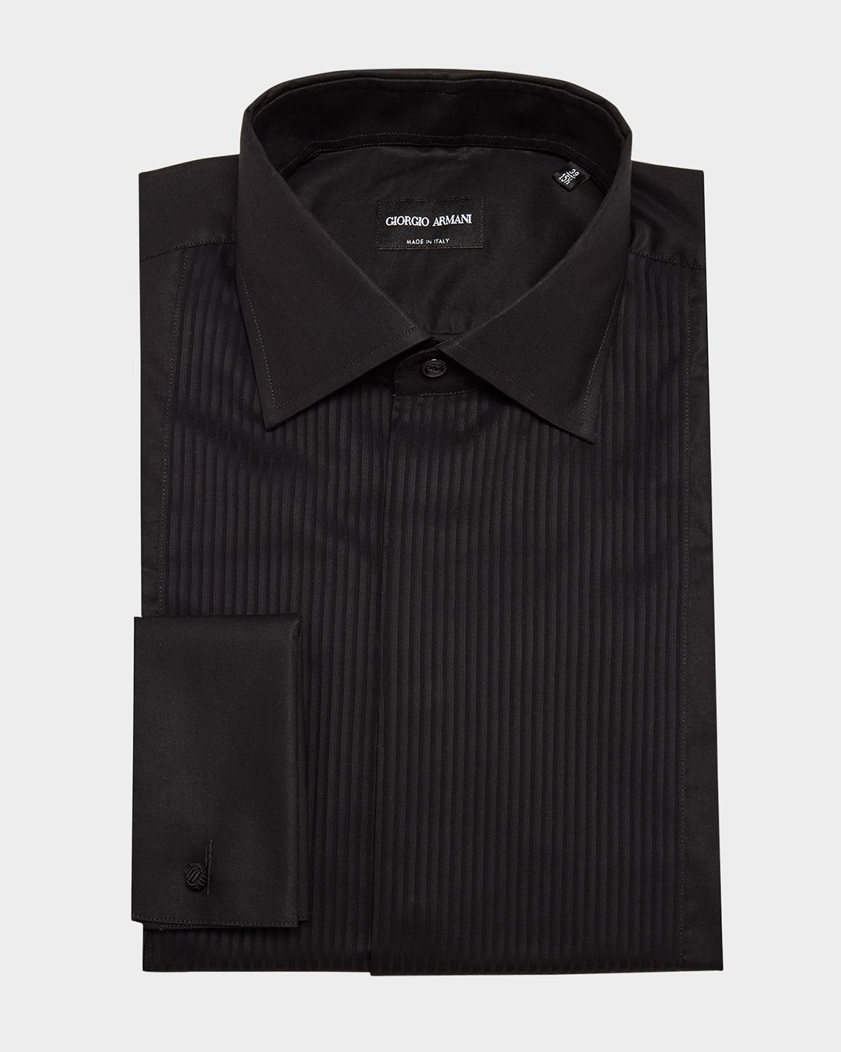 Giorgio Armani Men 's Formal Bib Dress Shirt