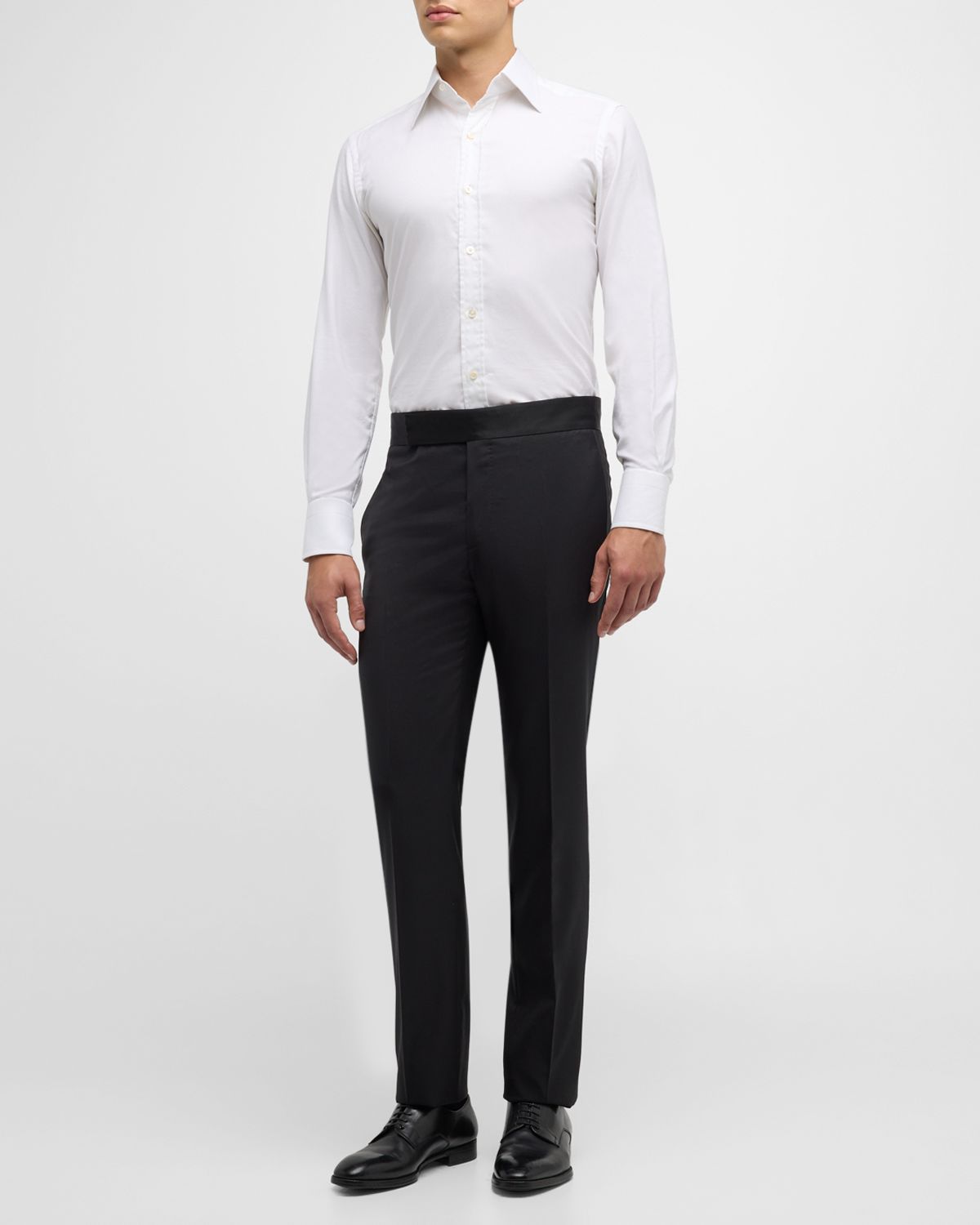 Giorgio Armani Men 's Solid Formal Tuxedo Pants