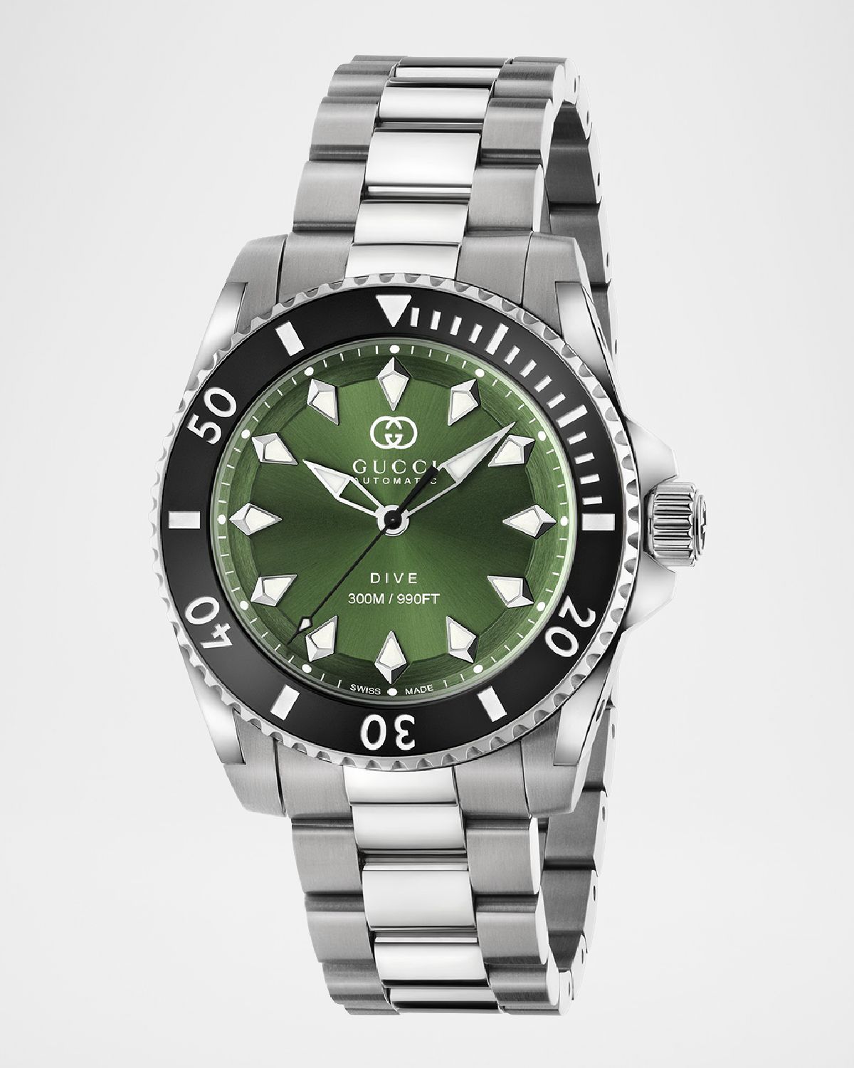 Gucci Dive Stainless Steel Watch, 40mm