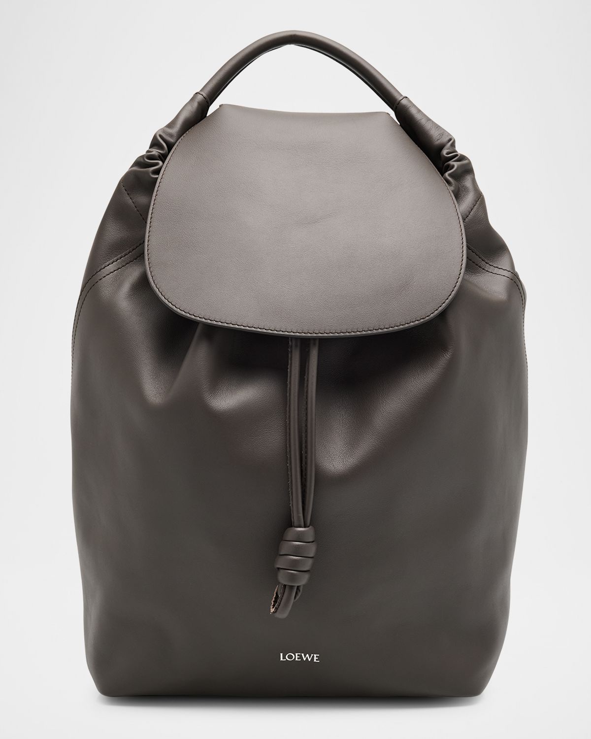 Loewe Men 's Flamenco Suede Backpack | Thumbnail 7 Loewe Men 's Flamenco Suede Backpack | Thumbnail 7