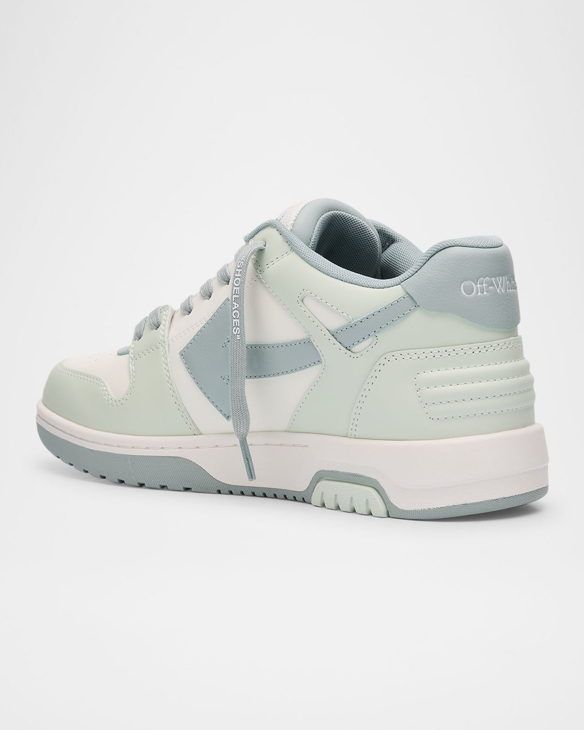 Off-White Men 's Out Of Office Leather Low-Top Sneakers