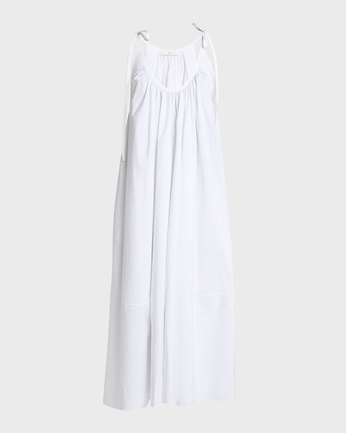 Co Sleeveless Gathered Maxi Shift Dress | Thumbnail 8