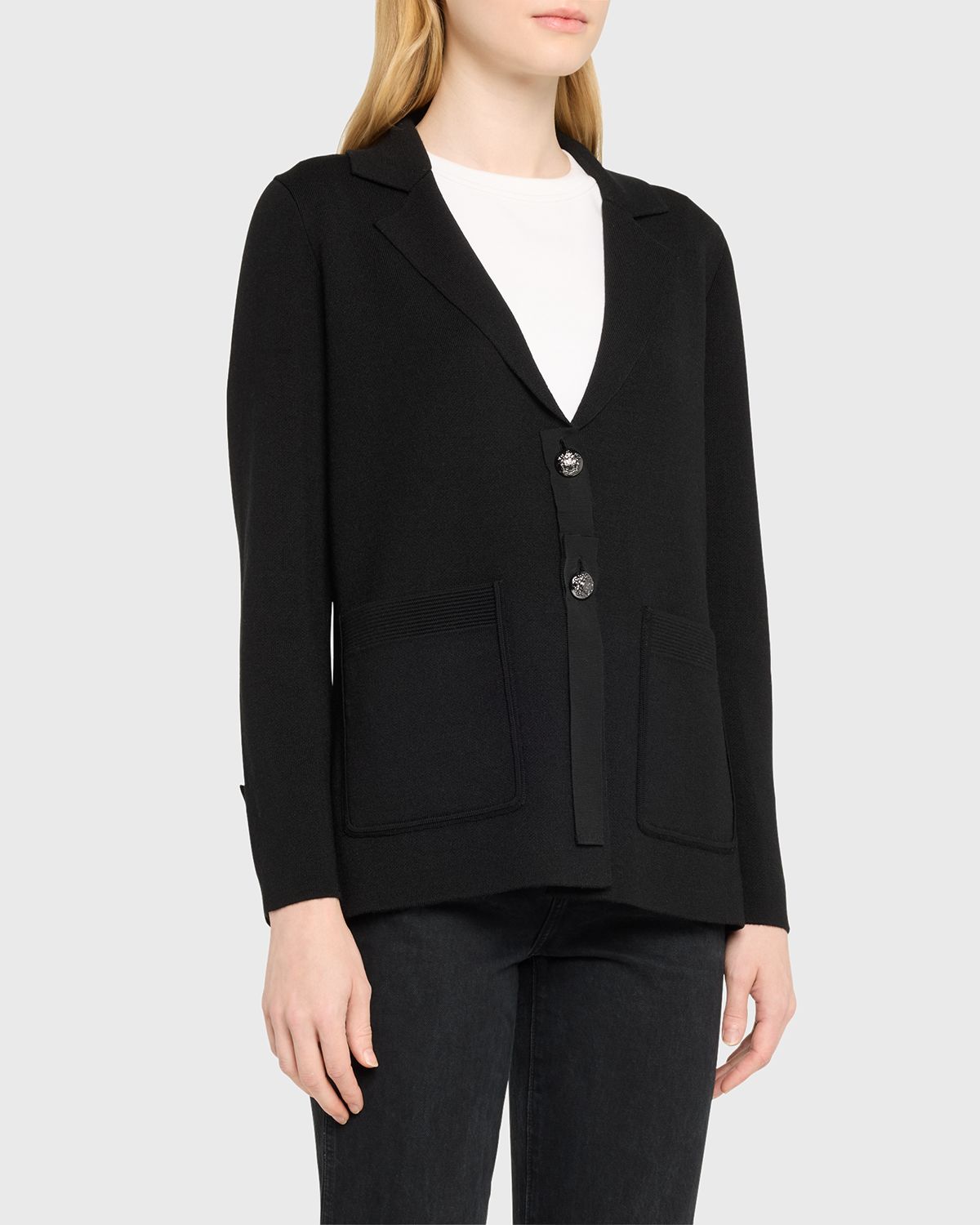 Kobi Halperin Clove Two-Button Cardigan Sweater