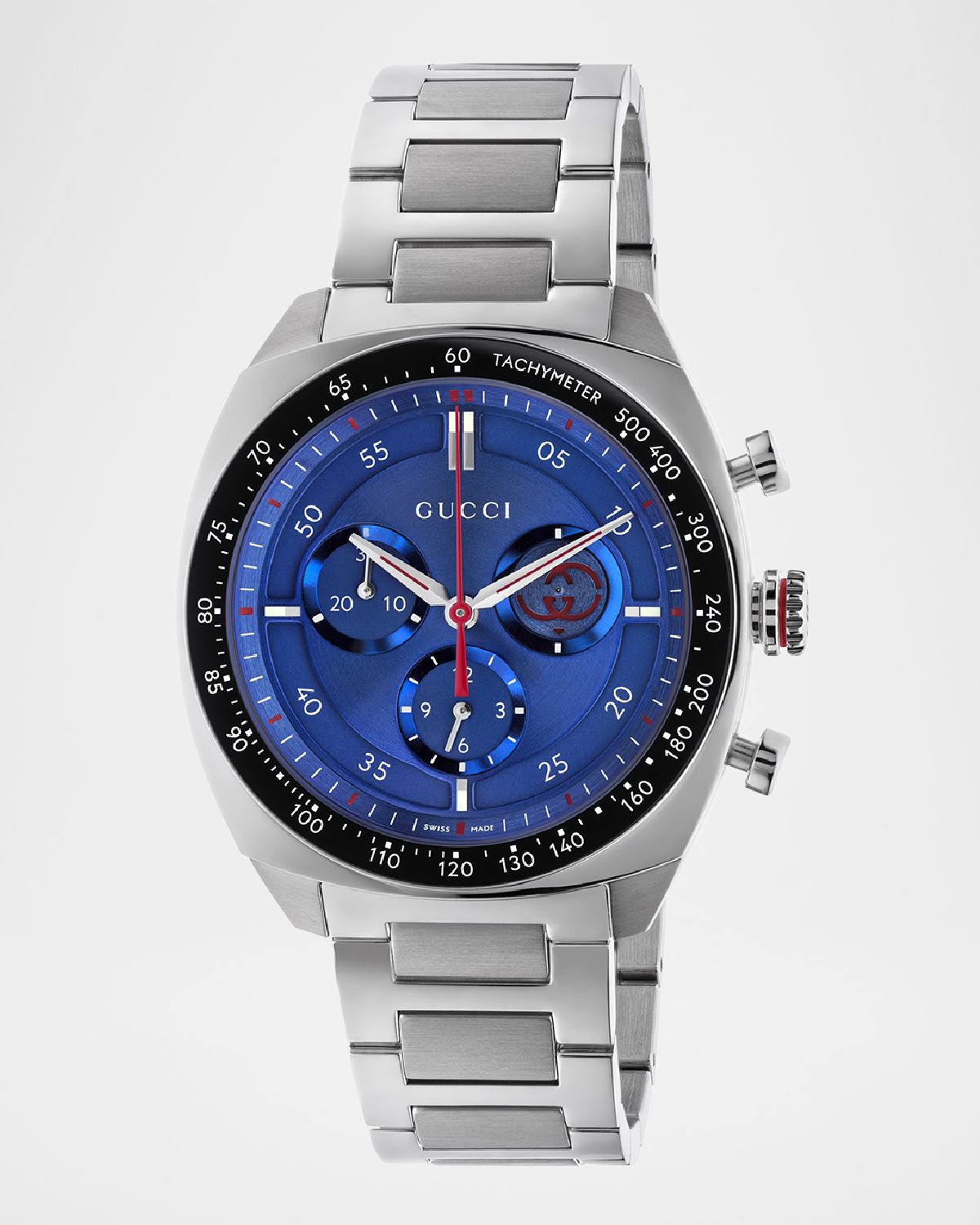 Gucci Stainless Steel Chronograph Watch, 41mm