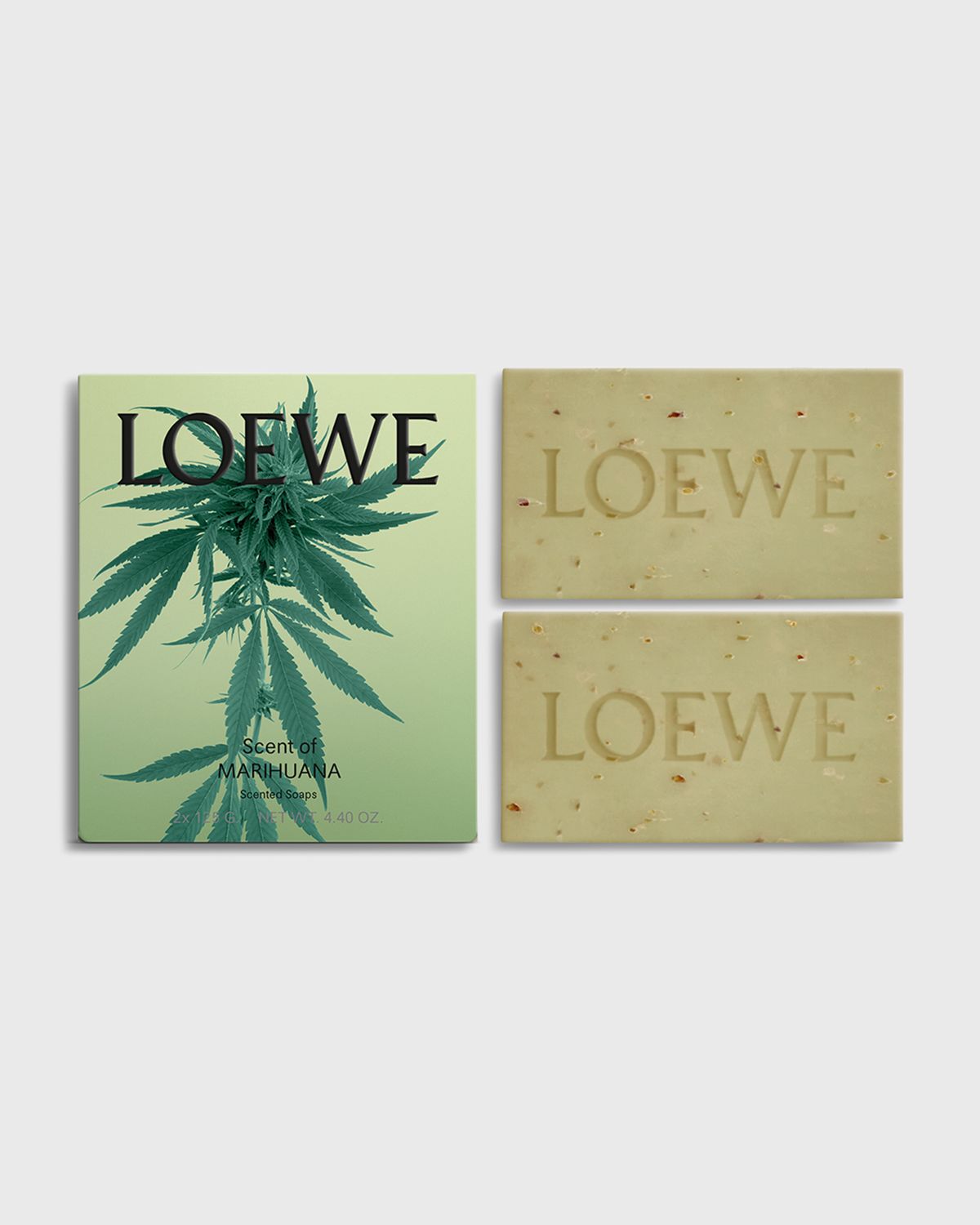 Loewe Marihuana Mini Soaps, 2 x 4.4 oz.