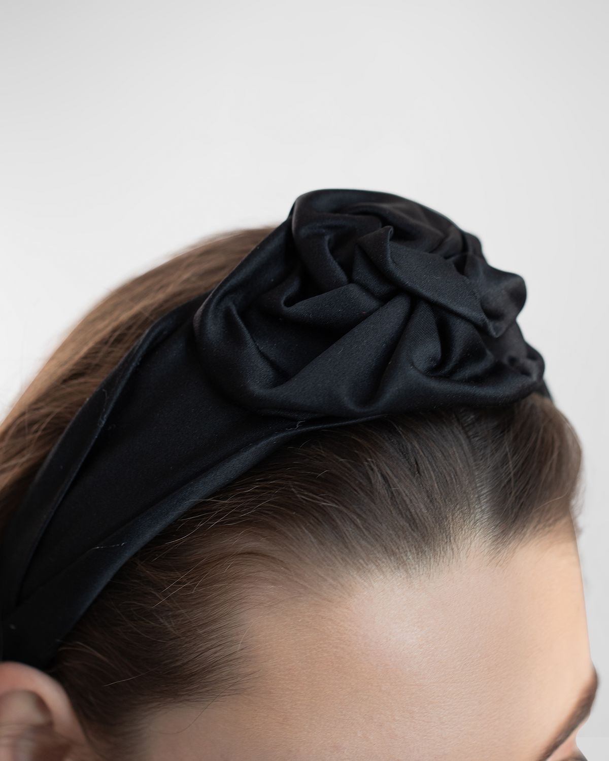 Jennifer Behr Rosalina Silk Wide Headband