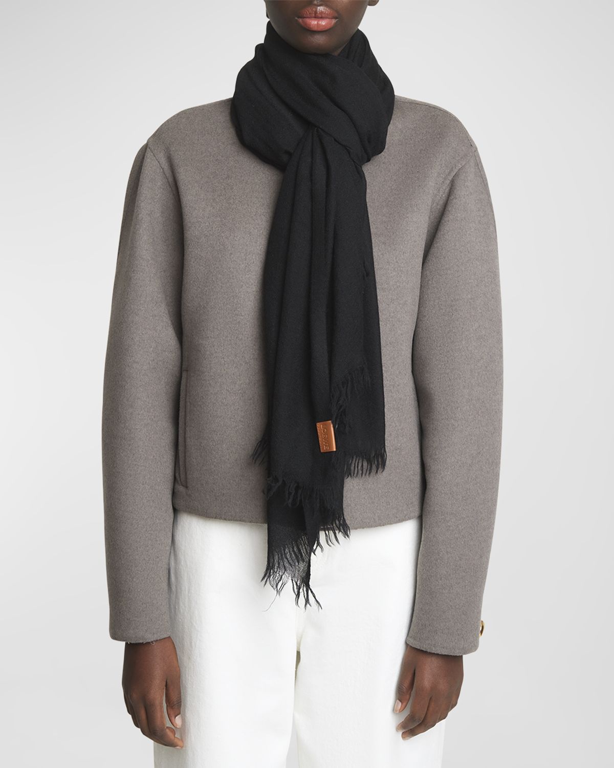 Loewe Lightweight Cashmere Scarf