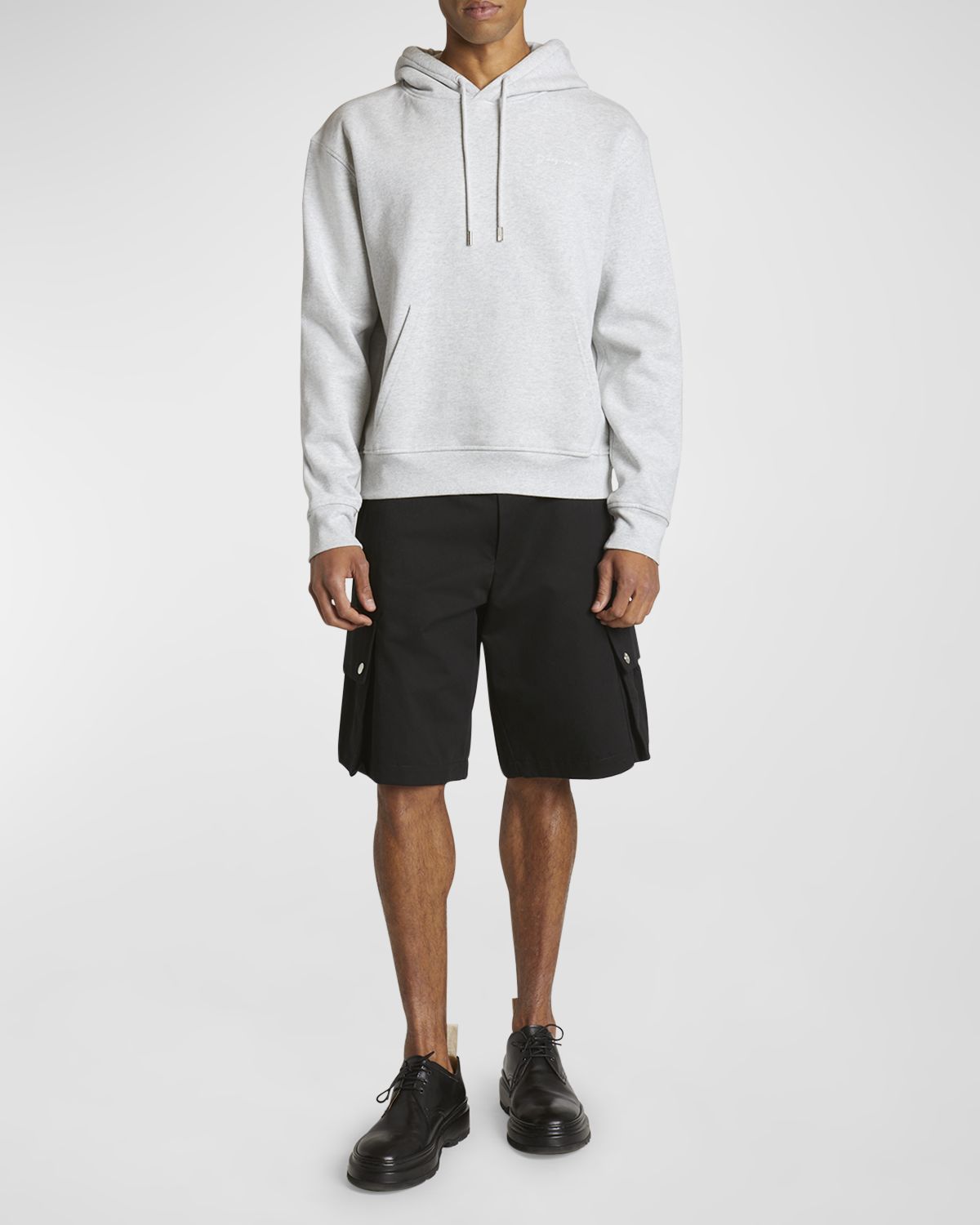 Jacquemus Men 's Grosgrain Logo Hoodie