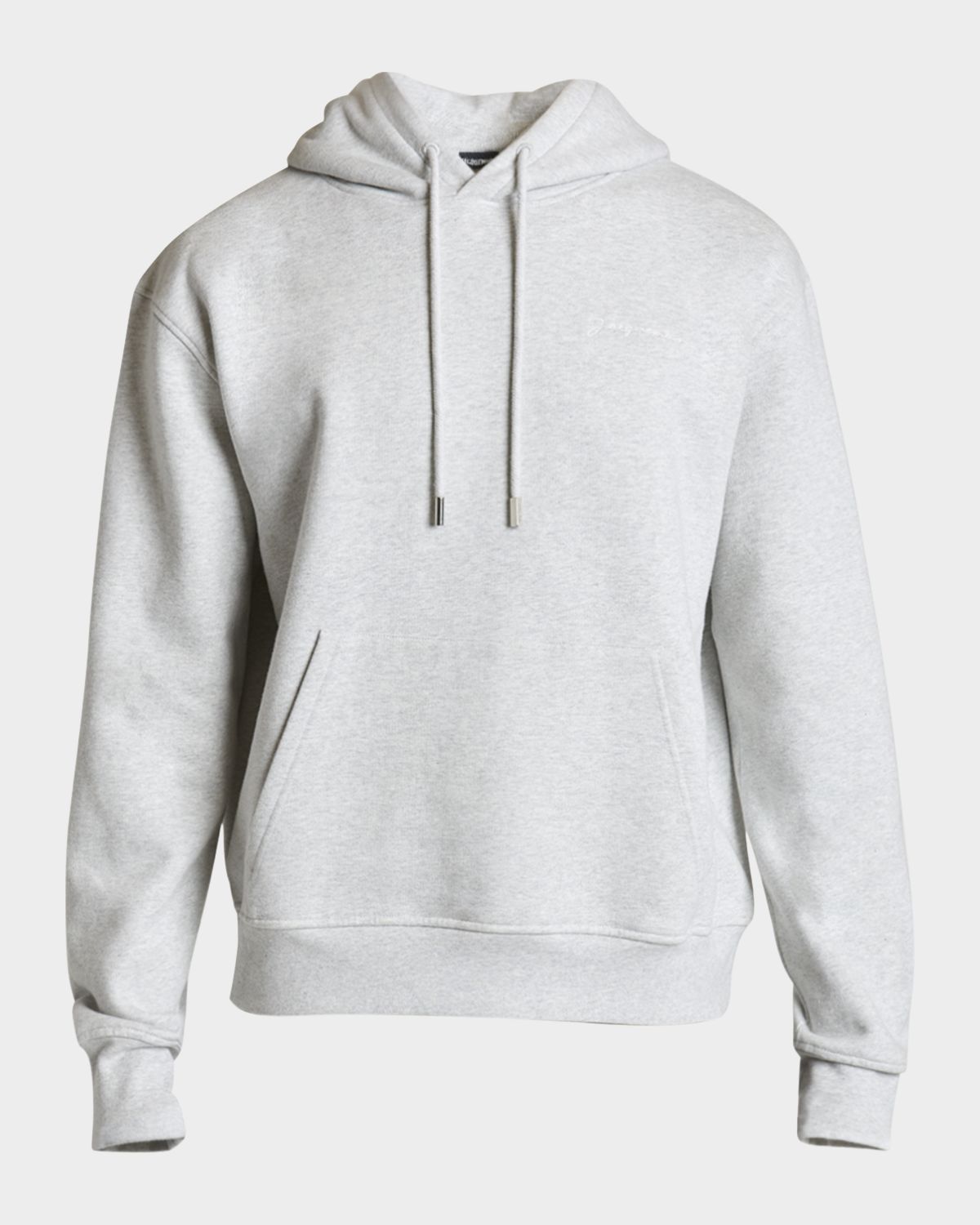 Jacquemus Men 's Grosgrain Logo Hoodie