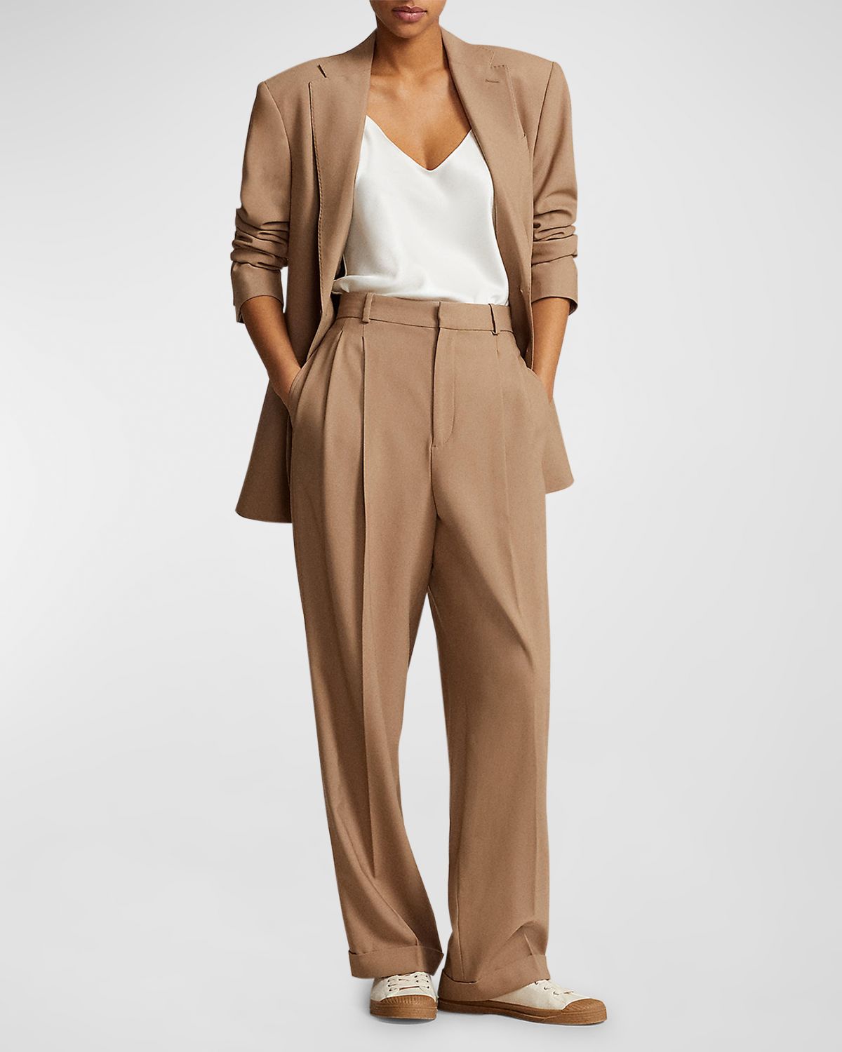 Polo Ralph Lauren Stretch Wool-Blend Blazer