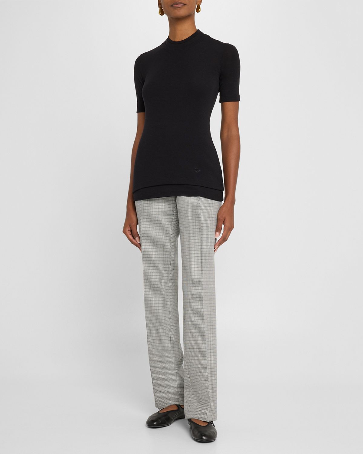 Jil Sander Short-Sleeve Layered T-Shirt