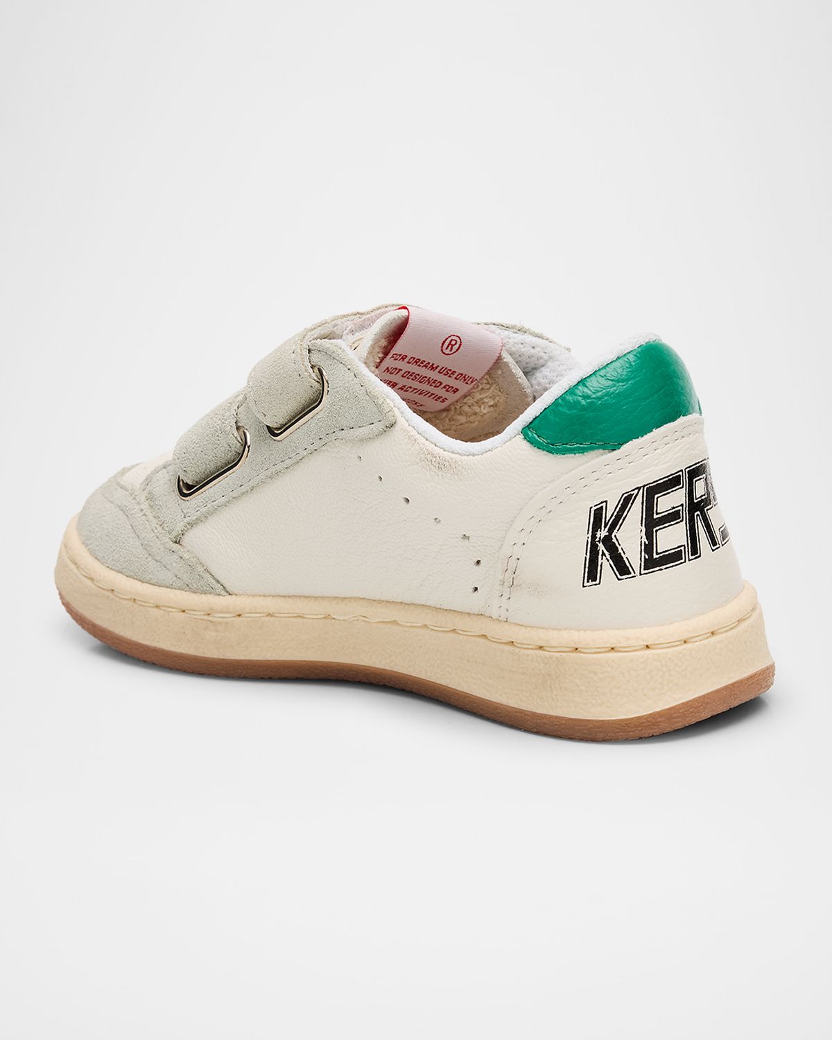 Golden Goose Kid 's Ballstar Low-Top Leather Sneakers, Toddlers/Kids