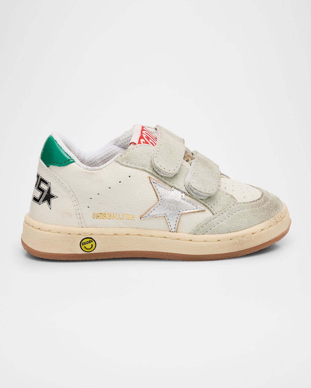 Golden Goose Kid 's Ballstar Low-Top Leather Sneakers