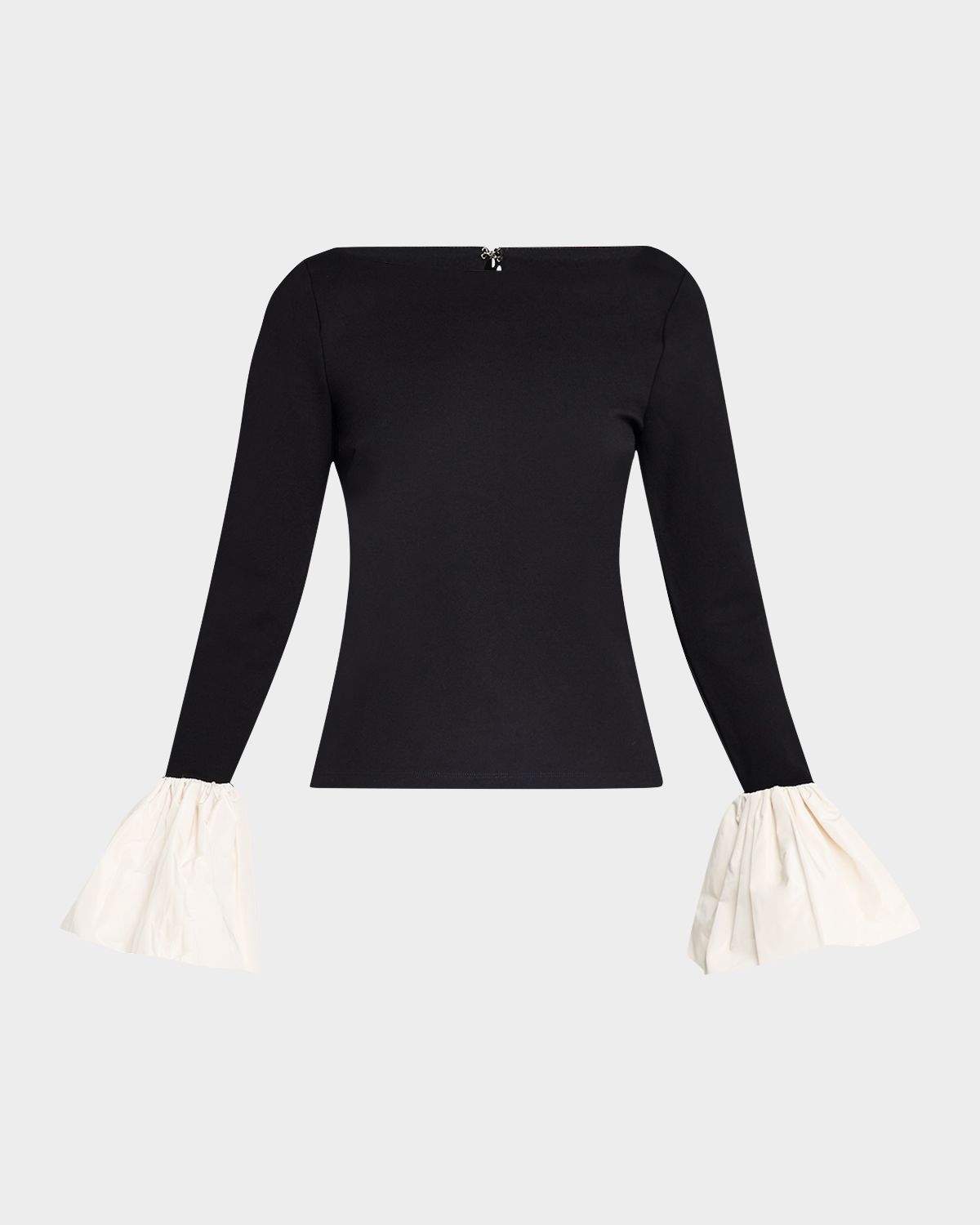 STAUD Paige Voluminous Cuff Top