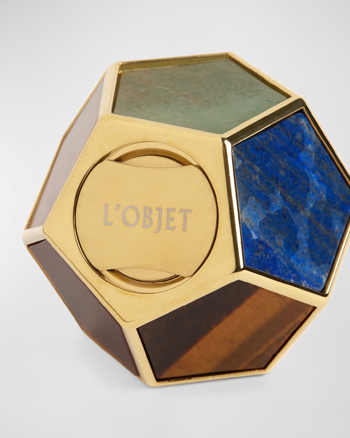 L 'Objet Multi-Stone Pentagon Spice Jewels, Set of 2